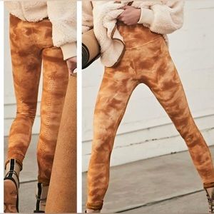 Free People Movement Tie Dye Workout Leggings